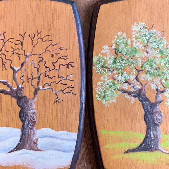 70's Wood Trees - Picture 4 of 7